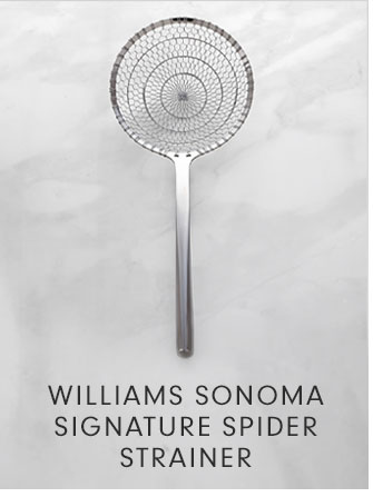 WILLIAMS SONOMA SIGNATURE SPIDER STRAINER