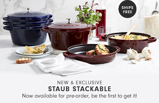 NEW & EXCLUSIVE - Staub Stackable Now available for pre-order, be the first to get it!