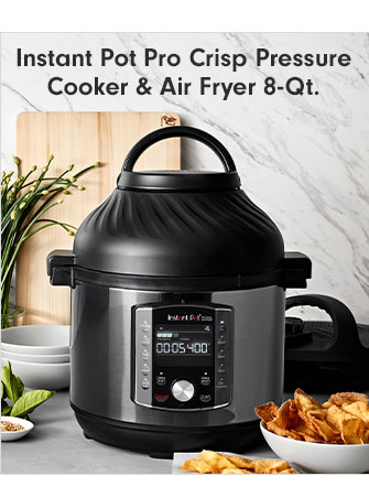 Instant Pot Pro Crisp Pressure Cooker & Air Fryer 8-Qt.