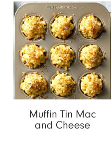 Muffin Tin Mac and Cheese