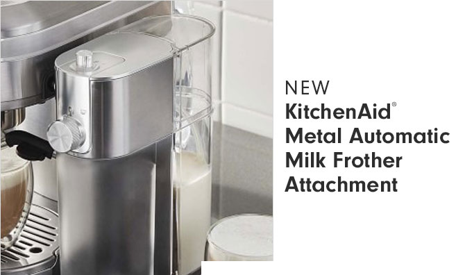 NEW KitchenAid® Metal Automatic Milk Frother Attachment