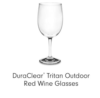 DuraClear® Tritan Outdoor Red Wine Glasses