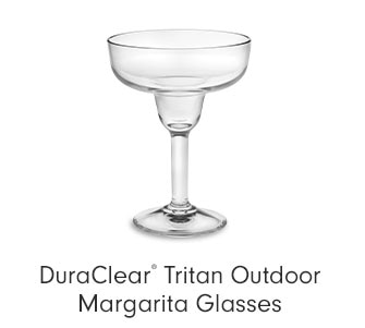 DuraClear® Tritan Outdoor Margarita Glasses