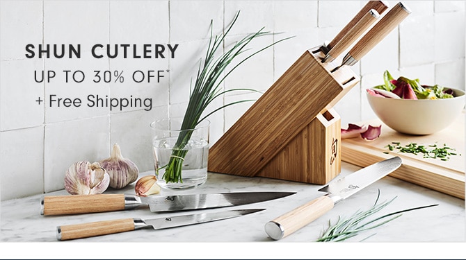 SHUN CUTLERY - UP TO 30% OFF* + Free Shipping