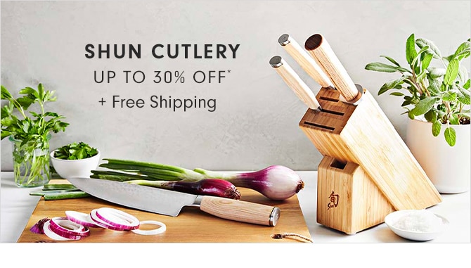 SHUN CUTLERY - UP TO 30% OFF* + Free Shipping