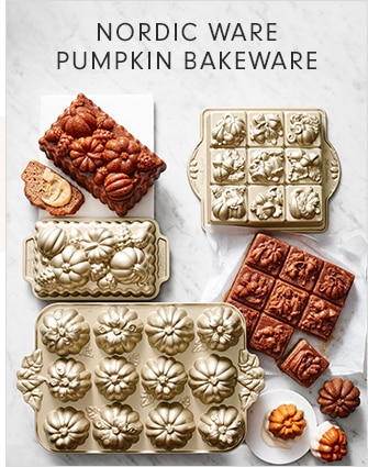 NORDIC WARE PUMPKIN BAKEWARE