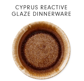 CYPRUS REACTIVE GLAZE DINNERWARE