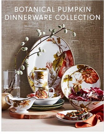 BOTANICAL PUMPKIN DINNERWARE COLLECTION