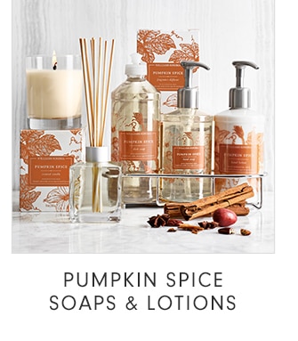 PUMPKIN SPICE SOAPS & LOTIONS