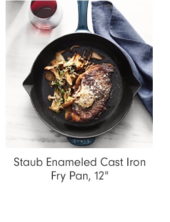 Staub Enameled Cast Iron Fry Pan, 12”