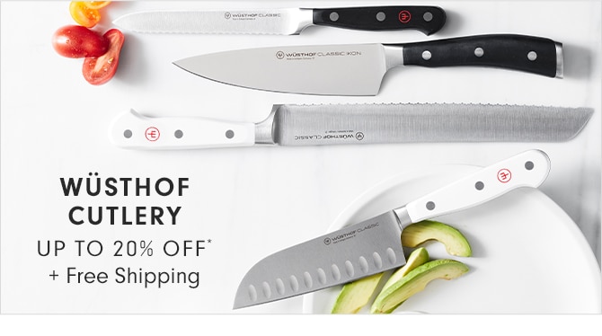 WÜSTHOF CUTLERY - UP TO 20% OFF* + Free Shipping