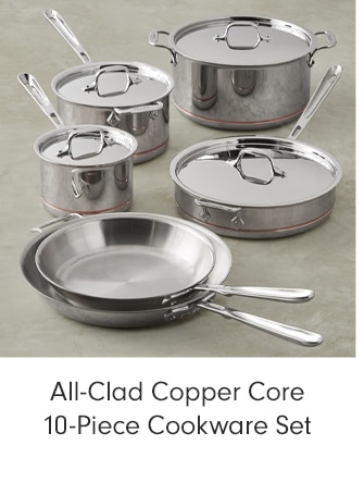 All-Clad Copper Core 10-Piece Cookware Set