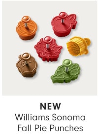 NEW - Williams Sonoma Fall Pie Punches