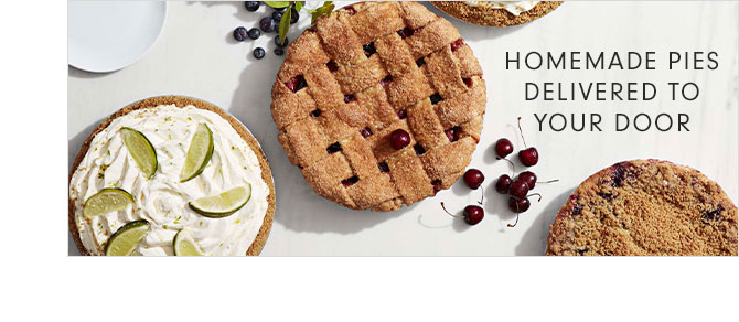 HOMEMADE PIES DELIVERED TO YOUR DOOR