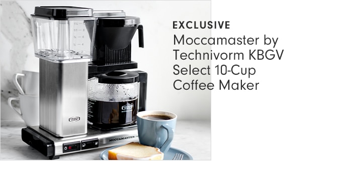 Moccamaster by Technivorm KBGV Select 10-Cup Coffee Maker