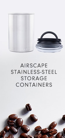 AIRSCAPE STAINLESS-STEEL STORAGE CONTAINERS