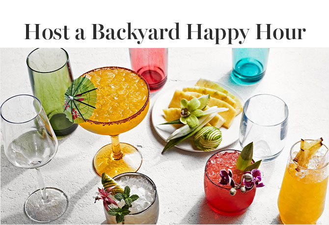 Host a Backyard Happy Hour