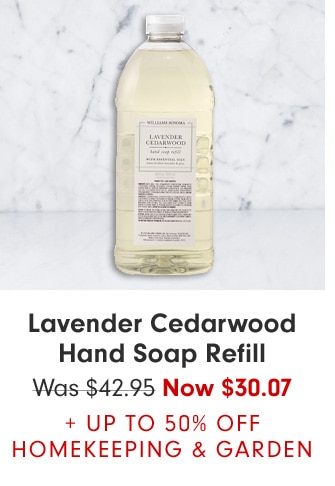 Lavender Cedarwood Hand Soap Refill - Now $44.07 + UP TO 50% OFF HOMEKEEPNG & GARDEN