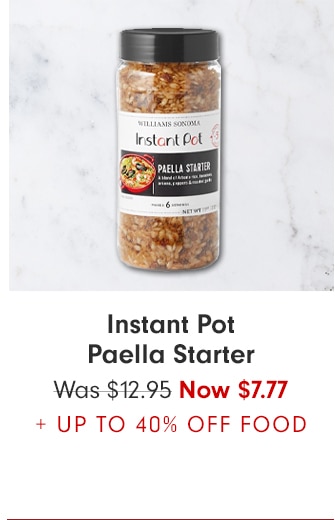 Instant Pot Paella Starter - Now $7.77 + UP TO 40% OFF FOOD