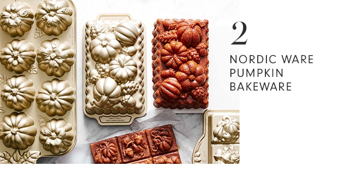 NORDIC WARE PUMPKIN BAKEWARE