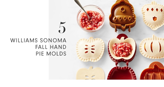 WILLIAMS SONOMA FALL HAND PIE MOLDS