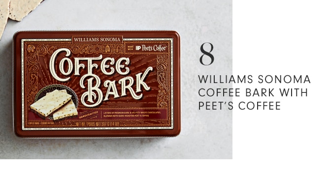 WILLIAMS SONOMA COFFEE BARK WITH PEET’S COFFEE