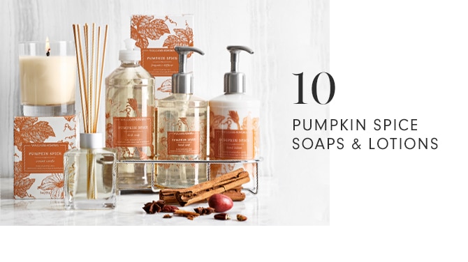 PUMPKIN SPICE SOAPS & LOTIONS