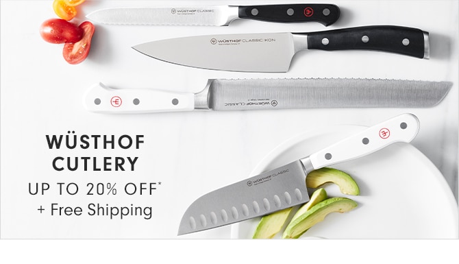 WÜSTHOF CUTLERY - UP TO 20% OFF* + Free Shipping