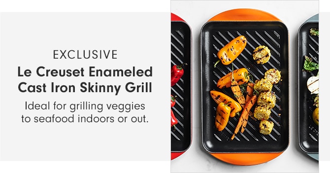 Le Creuset Enameled Cast Iron Skinny Grill