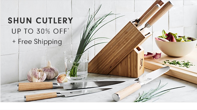 SHUN CUTLERY - UP TO 30% OFF* + Free Shipping