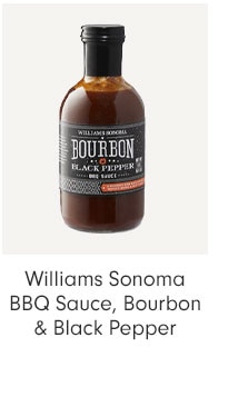 Williams Sonoma BBQ Sauce, Bourbon & Black Pepper