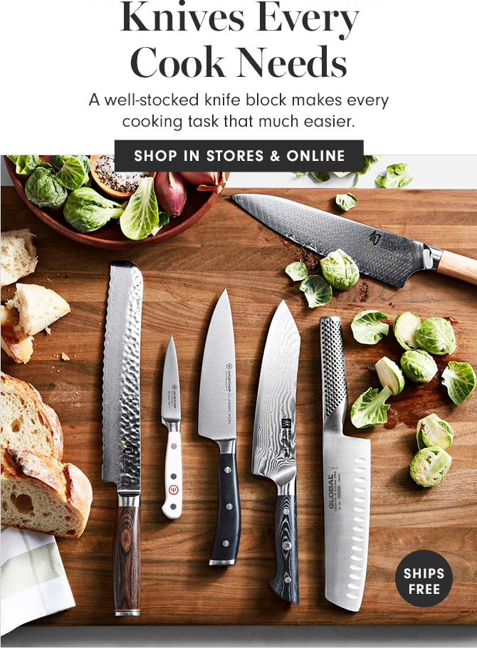 Knives Every Cook Needs - SHOP IN STORES & ONLINE