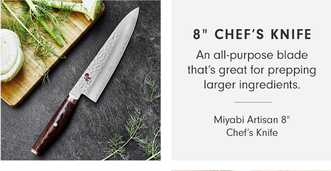 8” CHEF’S KNIFE - Miyabi Artisan 8” Chef’s Knife