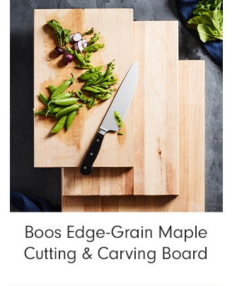 Boos Edge-Grain Maple Cutting & Carving Board