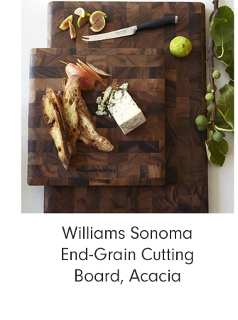 Williams Sonoma End-Grain Cutting Board, Acacia