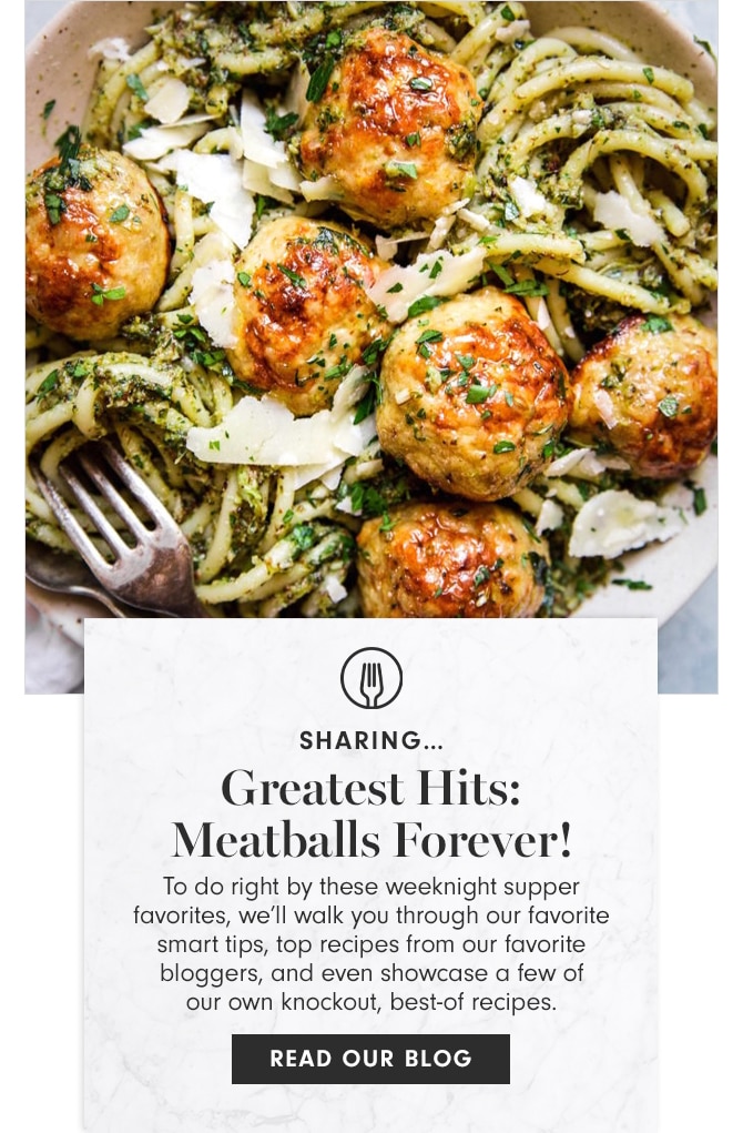 SHARING - Greatest Hits: Meatballs Forever! - READ OUR BLOG