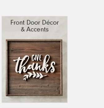 Front Door Décor & Accents