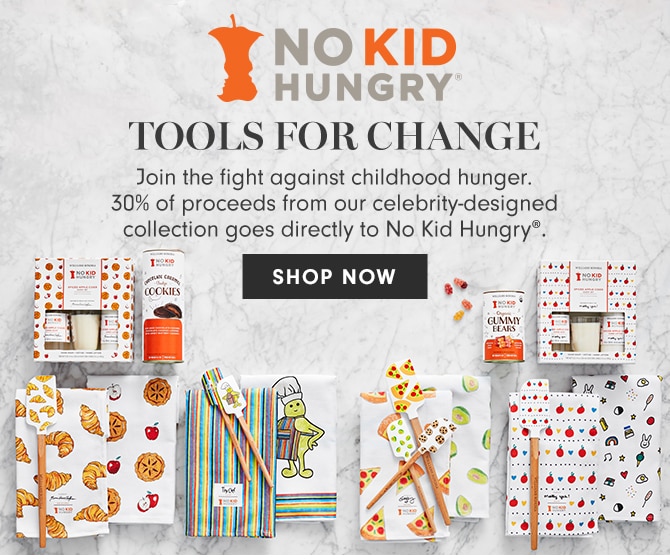 NO KID HUNGRY - TOOLS FOR CHANGE - SHOP NOW
