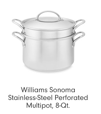 Williams Sonoma Stainless-Steel Perforated Multipot, 8-Qt.