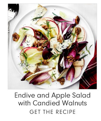 Endive and Apple Salad with Candied Walnuts - GET THE RECIPE