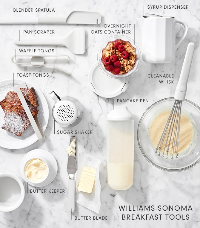 WILLIAMS SONOMA BREAKFAST TOOLS