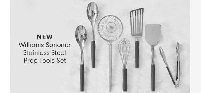 NEW - Williams Sonoma Stainless Steel Prep Tools Set 