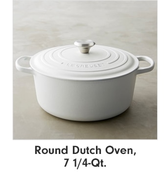 Round Dutch Oven, 7 1/4-Qt.