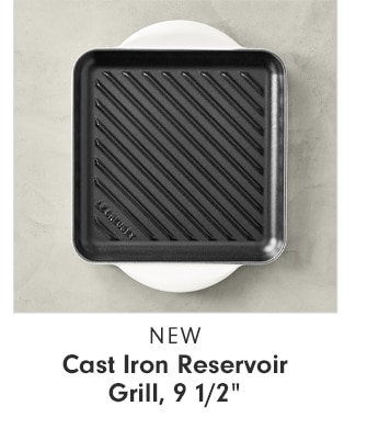 Cast Iron Reservoir Grill, 9 1/2”