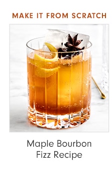 Maple Bourbon Fizz Recipe