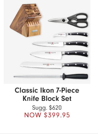 Classic Ikon 7-Piece Knife Block Set - NOW $399.95