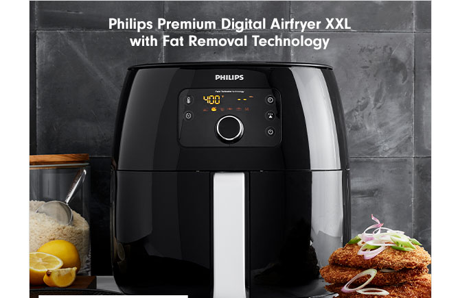 Philips Premium Digital Airfryer XXL with Fat Removal Technology