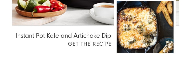 Instant Pot Kale and Artichoke Dip - GET THE RECIPE