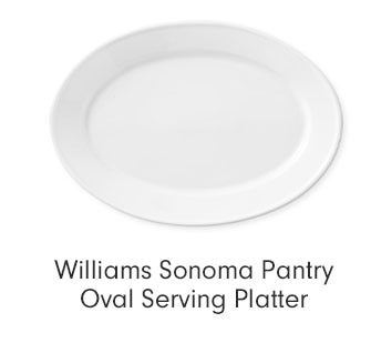 Williams Sonoma Pantry Oval Serving Platter