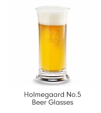 Holmegaard No.5 Beer Glasses